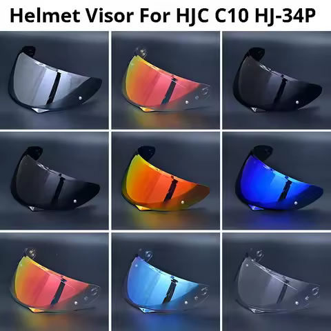 Motorcycle Helmet Visor for HJC C10 Replace Lens Anti-UV Anti-Scratch Wind Shield Motorcycle Accesso