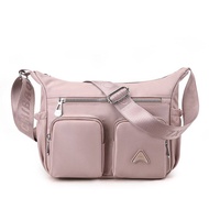 Chibao New Arrival Minimalist Extra Large Double Front Pocket Messenger Bag Womens Lightweight Water