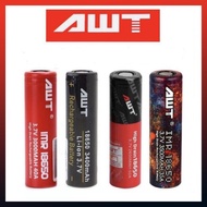 AWT lithium 18650 3.7v  li ion Rechargeable battery pack lithium ion battery