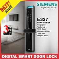 SIEMENS Digital Door Lock E327 ( Fingerprint, Password, Card, Key, Doorbell, Tamper Alert )