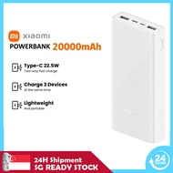 SG 【IN STCOK】Xiaomi Fast Charging CCC Certified Power Bank 22.5W 20000mAh (PB2022ZM) USB-C Power Ban