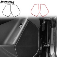 For Benz GLE GLS W166 2016-2019 Carbon Fiber Door audio speaker Panel Trim strip Car Accessories Int