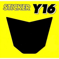 Number Plate Sticker Depan Yamaha Y16 #Y16 #STICKERDEPAN