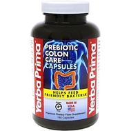 美國Yerba Prima 益生元腸道護理 180粒