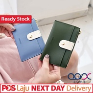 PU LEATHER 💖 Korean Women Mini Short Wallet Coin Purse Debit Credit Card License Holder Foldable Cas