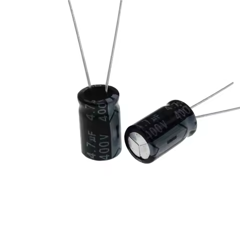 20pcs 400V 4.7uF 400Volt 4.7MFD Aluminum Electrolytic Capacitor 6*11mm Radial 4.7mf400v 4.7uf400v 40