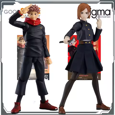 GSC Original Figma Jujutsu Kaisen Yuji Itadori & Nobara Kugisaki Anime Action Figures Toys for Boys