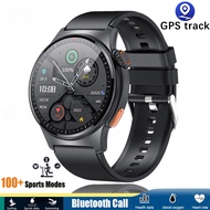 นาฬิกาสุขภาพ Bluetooth Call Smart Watch Men 24h ECG+PPG 100+ Sports Fitness Waterproof Watches NFC Smartwatch Man GPS Fitness Trackers