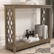 Synergy House Heron Console Table 3.17ft  Modern Entryway & Hallway Table Furniture