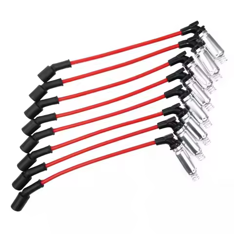 M8-48322 8pcs Spark Plug Wire Ignition Cables For Chevrolet Avalanche Express Corvette Silverado GMC