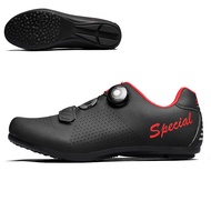 Professional cycling shoes new bike non-lock shoes men's mountain bike lock shoes hard bottom breathable road bike shoes cycling shoes.