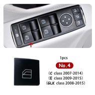 ปุ่มยกกระจกหน้าต่างสวิตช์กระดุมสำหรับ Mercedes Benz C GLK คลาส W204 W212 W463 W166 W176 W246 W207 W1