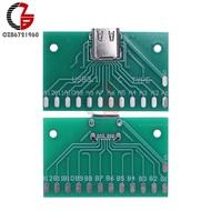 Preorder Type-C USB3.1 Female Connector Adapter Test Board USB 3.1 24P 24Pin Socket Base PCB Board