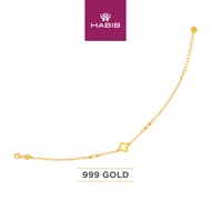 HABIB 999/24K Yellow Gold Bracelet 9GW00151224