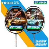 Raket Badminton Astrox 100zz Biru Merah Ax88dpro 88spro Karbon Serangan Profesional Ax100zz Raket Ba
