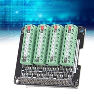 sudi-my Fydun Terminal Block Board LED Light 3.3V 3A Module for RPi A+3AB+2B 3B  Professional Access