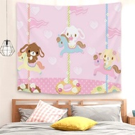 Tapestry Wall hanging cloth room decoration cloth for bedroom living room dining room beautiful cart