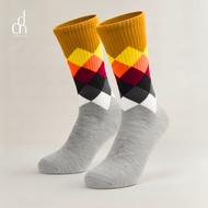 ANDALUSIA - Argyle Pattern Crew Socks T45