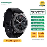 Original SAMSUNG Smart Watch Gear S3 Frontier S4 Smartwatch (Bluetooth) 46mm Used US Version Smart Watch
