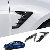YHCDSEA for 2024 2025 2026 Tesla Model 3 Highland HW4.0 Side Camera Indicator Protection Cover Decor