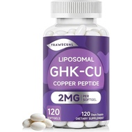GHK-Cu Peptide Hair Softgels – 2mg GHK-Cu with Liposomal Delivery – Beauty Support for Skin, Hair & 