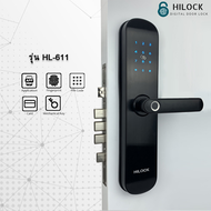 New!! Model ปี 2025 HiLock Digital Door Lock 5แกน : 9 ระบบ รุ่น HL-6xx (พร้อมติดตั้ง)