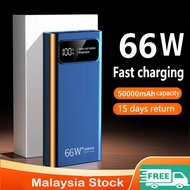 Powerbank 100000mah original fast charging 66w type c micro usb power bank 20000mah 50000mah 充電寶