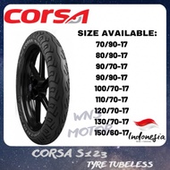 TAYAR CORSA S123 70/90-17,80/90-17,90/70-17,90/90-17,100/70-17,110/70-17,120/70-17,130/70-17,150/60-