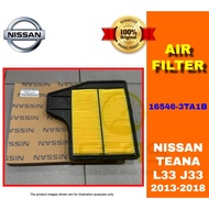 100% ORIGINAL NISSAN TEANA L33 / J33 2013-2018 AIR FILTER (16546-3TA1B / 16546-3TA0A)