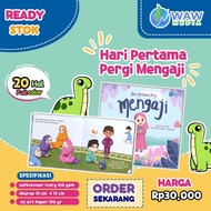 The First Day Of Going To Recite (Maya Lestari GF) - Buttonscarves || Waw MEDIA || Review Book || Ch