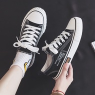 Ins Canvas Shoes Female Students ulzzang Sneakers 2024 White Shoes Canvas Shoes Female