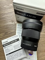 Sigma 56mm f1.4 Sony E mount 56 1.4