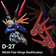 Phoenix D-27 MGSD Destiny Wing Modification Model Wing Detail Accessories Supplement
