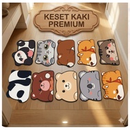 Diatome 5D Character Doormat Bathroom Mat/ Anti-Slip Floor Mat 40x60cm