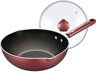 Vertical steamer Frying pan Non Stick with lid Oven Safe, Non-Smoke Non-Stick pan, Fast Heat Conduction 28 / 26CM, Suitable for Induction cooker-28CM (Size : 26CM)