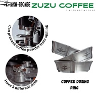 MHW-3BOMBER Espresso Coffee Dosing Funnel Compatible 58mm Portafilter Stainless Steel Coffee Dosing 