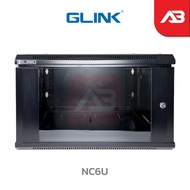 GLINK ตู้แร็ค 6U ขนาด 60x45x37 ซม ลึก 45 ซม. รุ่น NC6U (สีขาว/สีดำ)