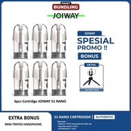 NEW!! Cartridge Joiway S1 Nano Original 1 Box isi 6 Bonus Mini Tripod