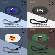 For Sony WF-C710N Case Sony WF-C510 Creative Cartoon Bulldog Silicone Soft Case Sony WF-C710N Shockp