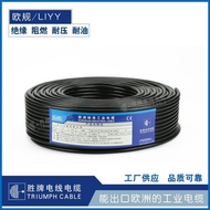 She Sheng Brand European Standard VDE Certified H03VV-F2 * 0.75 Multi-Core Sheath Power Cord Electri