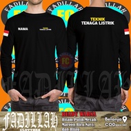 Free Electricity Engineering T-Shirt Your Name DB Long Sleeve DB Distro T-Shirt