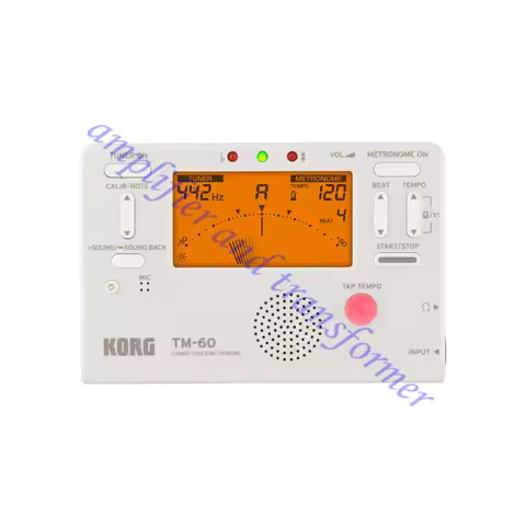 Korg TM60 Tuner, /Saxophone/Violin/Guitar Tuning Metronome, Universal Metronome