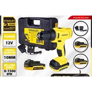 Stanley cordless drill driver 12v