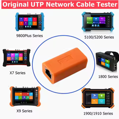 Original Network Cable Test Box CCTV Tester RJ45 Network Cable Tester Working with CCTV Camera Teste