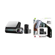 Anytek กล้องติดรถยนต์กล้องหน้า-กล้องหลัง T3PRO Dual Camera ความละเอียด 2K/1080P Wifi รุ่นใหม่ล่าสุด 