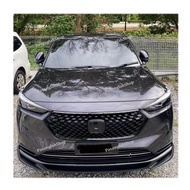 Honda HRV 2022-2025 Honda Logo Emblem Matte Black Piano Black Red Logo Front and Rear Cover for HRV 