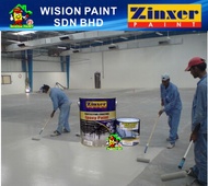 SEALER GREY ZINXER EPOXY FLOOR PAINT 4L + 1L = 5L