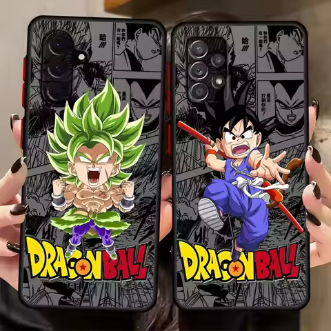 Dragon Ball Broly Goku Case for Samsung Galaxy A73 A25 A26 A52 A56 A34 A53 A54 A35 A36 A22 A21s A24 