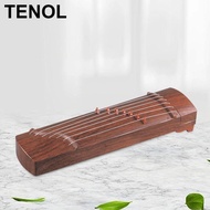 [TENOL] Compact Guzheng Stringed Music Toy Beginners Adjustable PVC Instrument for Kids Practice and