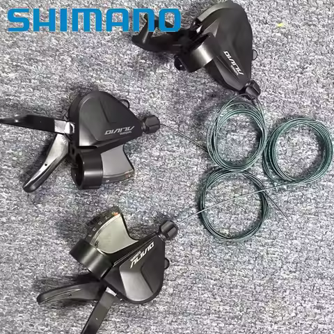 SHIMANO ALIVIO SL‑M3100 Shifter Set, 2x9 /3x9 Speed Left & Right Shift Lever Complete Groupset Parts